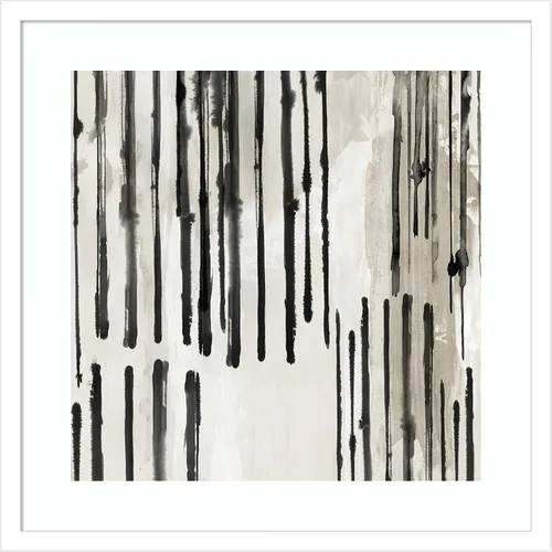 Vista 10 de Amanti Art Framed Wall Art Print 21x21 Linearity II by PI Studio, Abstract Wall Art, Modern Contemporary Decor, Medium Poster Painting Artwork for