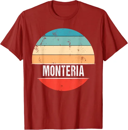 Vista 14 de Camiseta Montería Colombia City Trip, Negro