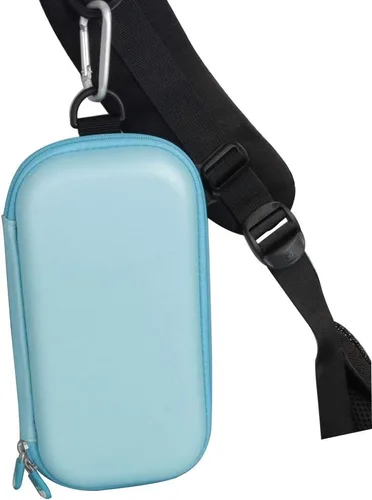 Vista 6 de Hermitshell - Funda rígida de EVA para Nintendo Switch Lite Gaming con 12 cartuchos de juego Turquoise