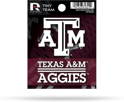 Vista 13 de Rico Industries NCAA Arkansas Razorbacks - Calcomanía de equipo pequeño de 3.5 x 4.5 pulgadas