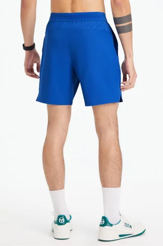 Vista 4 de Fabletics The Fundamental - Pantalón corto para hombre (forrado), entrenamiento, correr, entrenamiento, gimnasio, yoga, ultraligero, atlético