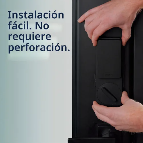 Vista 5 de SimpliSafe Smart Lock Series 2 (negro) para el sistema de seguridad del hogar Gen 3