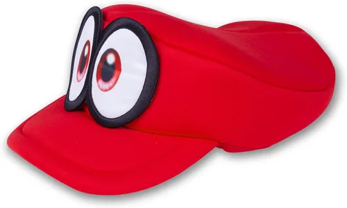 Vista 3 de MAPLECOS Super Odyssey Red Hat 3D Ojos elevados Cappy Cap
