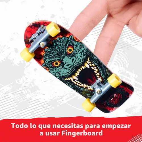 Vista 4 de TECH DECK Godzilla Sk8shop Bonus Pack Juego de diapasones personalizables