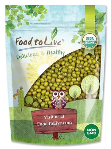 Vista 11 de Food to Live - Frijoles mungos secos (Kosher, Granel)