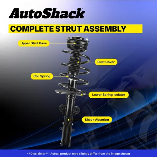 Vista 3 de AutoShack - Juego completo de montaje de amortiguador delantero y muelles helicoidales para Toyota Camry 2.5L 3.5L V6 AWD FWD 2018-2022 Kit