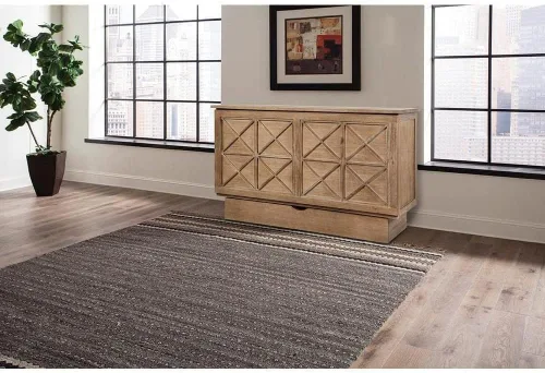 Vista 4 de Arason Essex Creden-ZzZ - Cama de gabinete Natural
