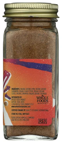 Vista 5 de Whole Foods Market, Mezcla de especias orgánicas Garam Masala, 1.9 onzas