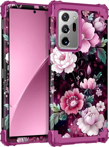 Vista 58 de Rancase para Galaxy S25, Funda de tres capas, protección resistente a los golpes, paraguas de plástico duro + funda protectora de goma de silicona