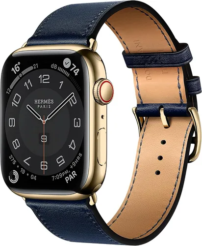Vista 46 de LB1 - Correa de cuero para Apple Watch para mujeres y hombres, SE Ultra 2 de 1.575 in 1.732 in 1.811 in 1.654 in 1.772 in 1.614 in 1.496 in 1.929 in