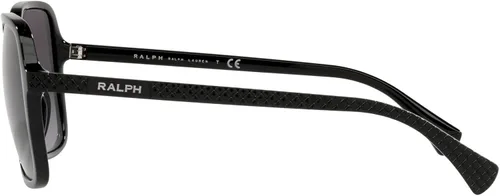Vista 4 de Ralph by Ralph Lauren Ra5291u - Gafas de sol cuadradas de ajuste universal para mujer, Gris (Gradient Grey), 56 mm