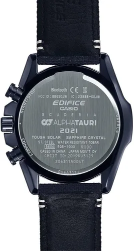 Vista 3 de Casio Edifice Alpha Tauri Racing Reloj de cuarzo para hombre Azul Patchwork
