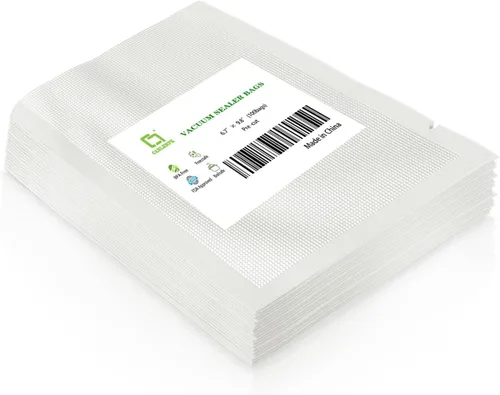 Vista 14 de CANLENPK - Bolsas de sellado al vacío de 3.5 x 4.7 pulgadas, bolsa selladora al vacío de alimentos pequeños, sellado de comida, aperitivos, frutas