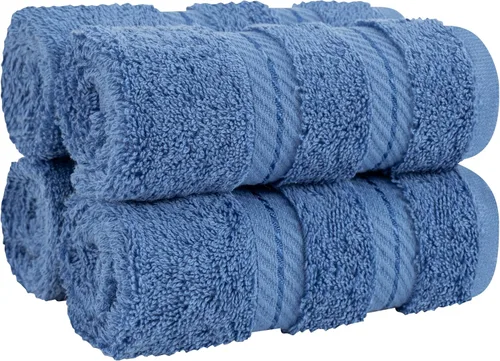 Vista 30 de American Soft Linen - Juego de toallas de 3 piezas, 1 toalla de baño, 1 toalla de mano y 1 toalla pequeña, 100% algodón turco para baño, juego