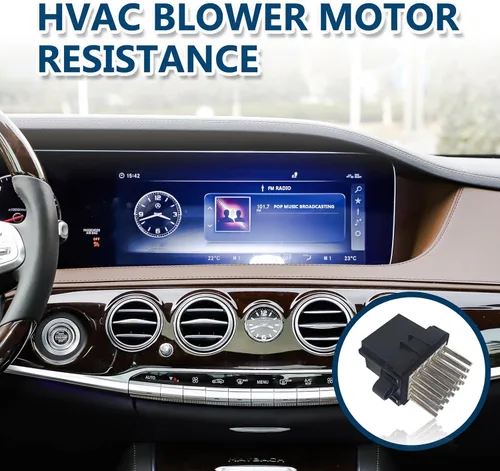 Vista 7 de Módulo de control de resistencia del motor del ventilador de calentador de aire acondicionado compatible con Chevy Chrysler Buick Cadillac GMC Dodge