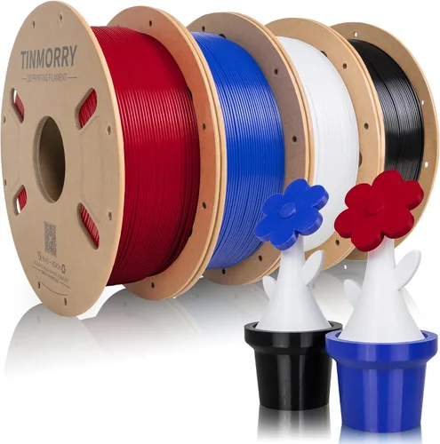 Vista 48 de TINMORRY - Filamento PETG CF de 1.75 mm para impresora 3D, compatible con Bambu LAB, Creality K1C, QIDI MAX3, FLASHFORGE Adventurer 5M, Prusa MK4