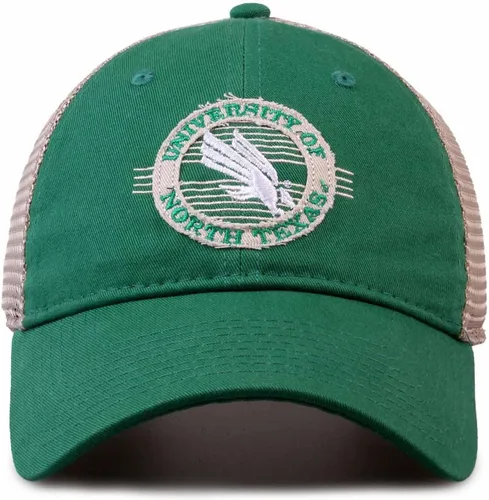 Vista 45 de The Game NCAA Snapback - Parche de malla - Comodidad clásica - Tamaño ajustable - Deja que todos sepan a qué equipo apoyas School seal patch with
