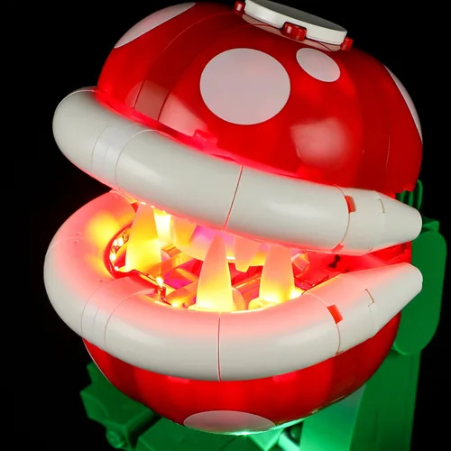 Vista 4 de LIGHTAILING Luz para Lego- 71426 Piranha-Plant - Kit de iluminación LED compatible con el modelo de bloques de construcción Lego - NO incluido