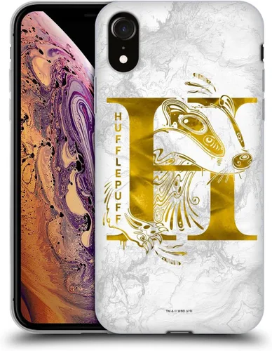 Vista 42 de Head Case Designs Funda de gel con licencia oficial de Harry Potter Gryffindor Aguamenti Deathly Hallows IX [grado militar] compatible con Apple