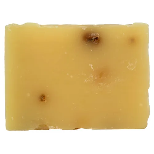 Vista 6 de Jabón de limón orgánico con ralladura para pieles grasas, jabón artesanal fabricado en Francia, procesado en frío, 1x90g, 3.2 oz