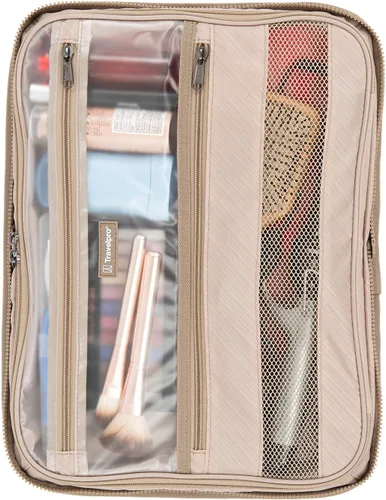Vista 3 de Travelpro Crew Versapack - Organizador todo en uno, tamaño global, Caqui, Crew Versapack - Organizador todo en uno
