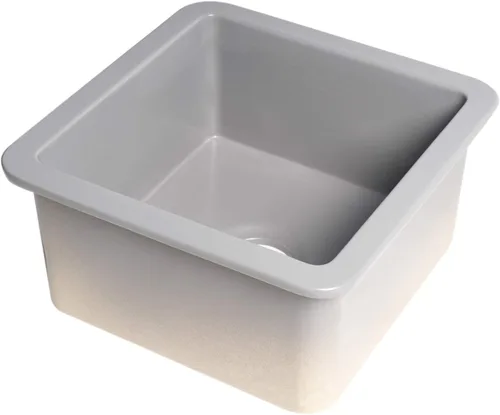 Vista 12 de ALFI brand ABF1818S-BM - Fregadero de cocina, negro mate