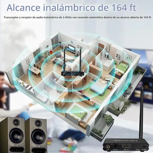 Vista 5 de Receptor transmisor de audio óptico óptico de 0.1 in (RCA) ARC