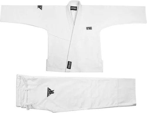 Vista 5 de FISTRAGE Jiu Jitsu Gi Patch BJJ - Traje brasileño para hombres y mujeres, uniforme MMA con cinturón