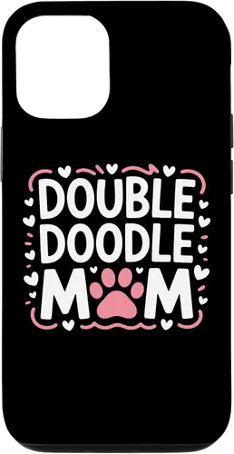 Vista 28 de Double Doodle Mom Doodle Dog Parent Family Canine Enthusiast Case for iPhone 16