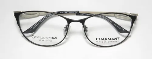 Vista 2 de CHARMANT 10607 WomensLadies Cat Eye Full-rim Titanium EyeglassesGlasses