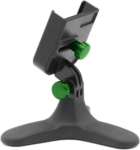 Vista 13 de WeatherTech DeskFone - Soporte universal para teléfono celular de escritorio (perillas metálicas negras)