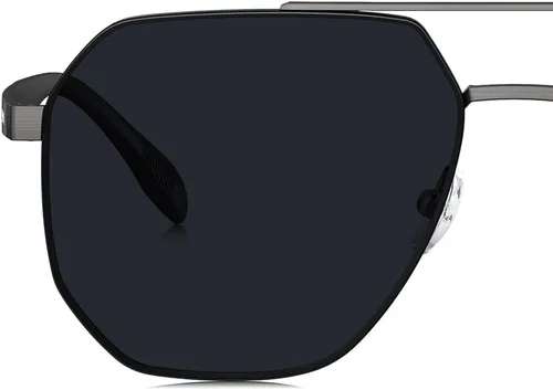 Vista 7 de BOLON Hombres Mujeres Clásico Fibra de Carbono Temple Aviador Nylon Lente Polarizado UV400 Gafas de Sol BL8118