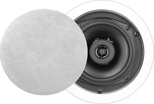 Vista 7 de OSD Audio ACE500 bocinas para techo, de 5.25 pulgadas, 75 W, la rejilla se pude pintar, de color blanco, 1 par ICE520 Regular