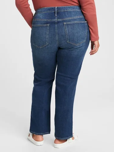 Vista 3 de GAP Jeans clásicos de corte recto para mujer