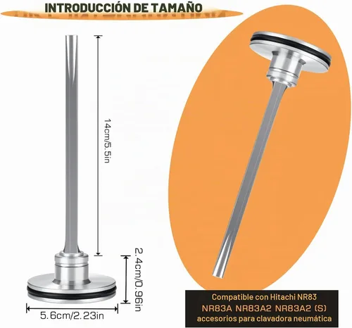 Vista 3 de 877-323 Pieza de repuesto del controlador de pistón para accesorios
