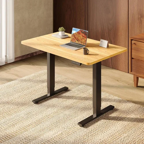 Vista 26 de SANODESK - Escritorio eléctrico ergonómico ajustable de altura grande de 71 Marco extendido blanco/parte superior blanca