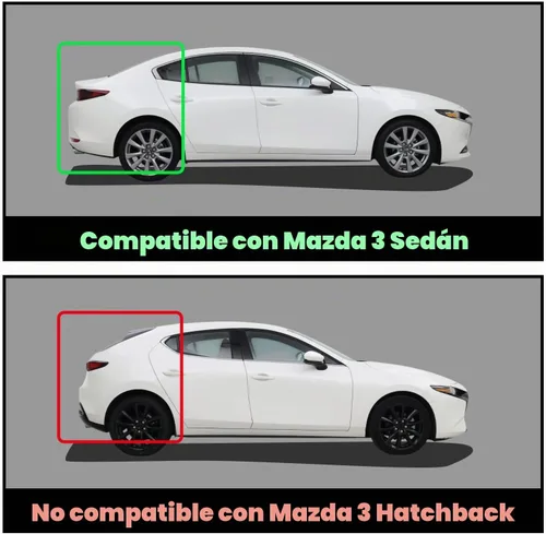Vista 2 de LASFIT Alfombrillas y forro de carga para Mazda 3 2019-2026