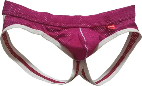 Vista 9 de ANUN Ropa interior sexy para hombre Paquete de 3 (negro/púrpura/gris)