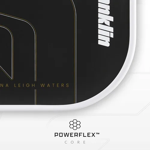 Vista 4 de Franklin Sports Paletas profesionales de Pickleball – Serie de fibra de carbono C45 - Aprobadas oficialmente por USAP + UPA – Diseño para jugadores