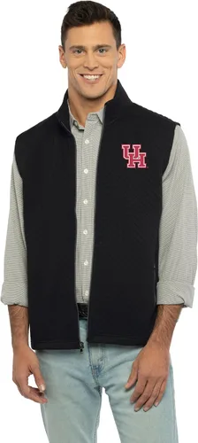 Vista 58 de Vantage Apparel Chaleco Acolchado con Cremallera Completa Universitario para Hombre