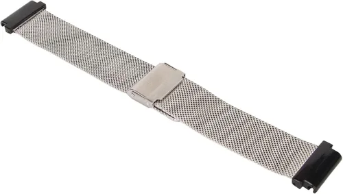 Vista 2 de Correa de reloj de 0.866 in de malla de acero inoxidable ajustable compatible con Amazfit Falcon T REX 2 Ultra