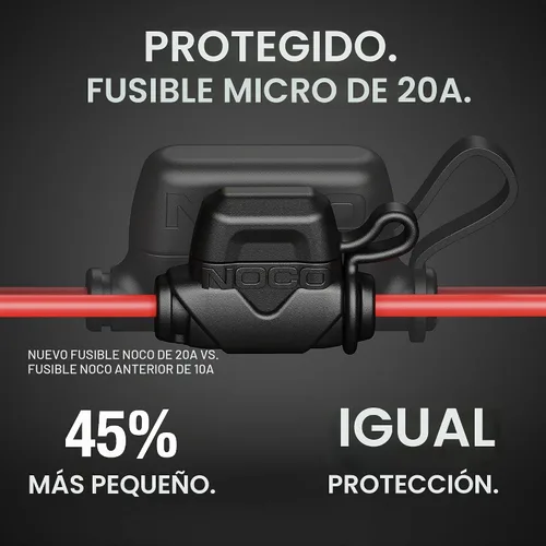 Vista 5 de NOCO GC003 X-Connect 12V Cargadores de Batería Inteligentes de Tamaño Dual con Conector Macho Accesorio Genius