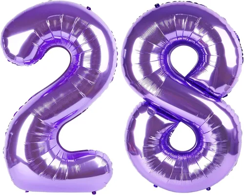 Vista 12 de Globo negro de 40 pulgadas con números del 0 al 9 (cero-nueve), globo de cumpleaños de gran tamaño, globo de helio de aluminio con números grandes