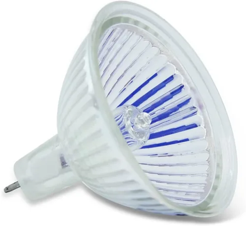 Vista 2 de lumenivo EXN Bombilla halógena MR16 50 W 2 clavijas de luz de inundación para interiores Focos halógenos, paisaje, fibra óptica - Base GU5.3 de 2