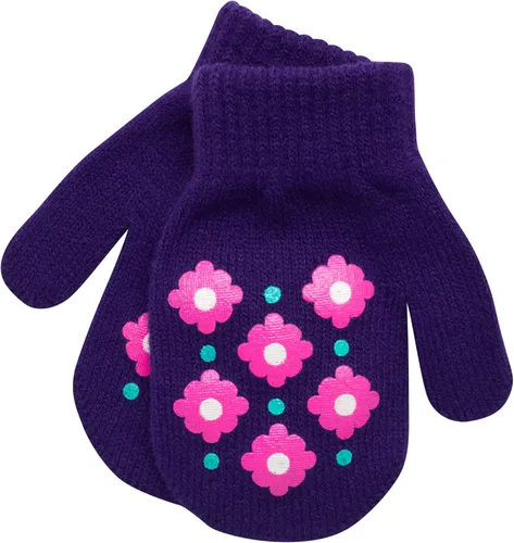 Vista 3 de Disney Girls Minnie Mouse and Vampirina Winter Hat and 2 Pair Mitten or Glove Set ToddlerLittle Girl
