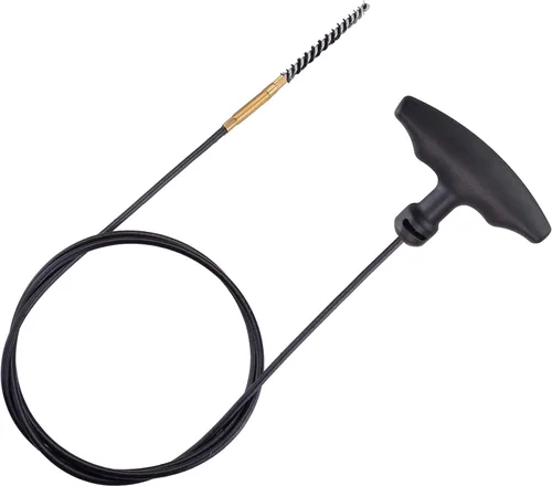 Vista 3 de Raiseek Kit de limpieza de pistola de aire .177 Cal y .22 Cal con fregona de algodón, cepillos de nailon y cable flexible
