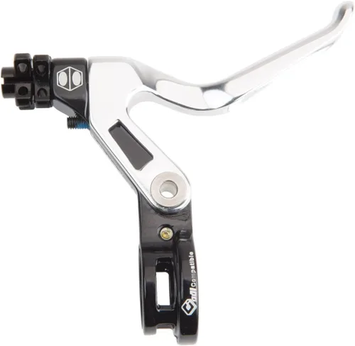 Vista 9 de Box One Genius - Palanca de freno BMX con abrazadera, tres palancas de freno reversibles de punto en V forjado en frío, alcance ajustable