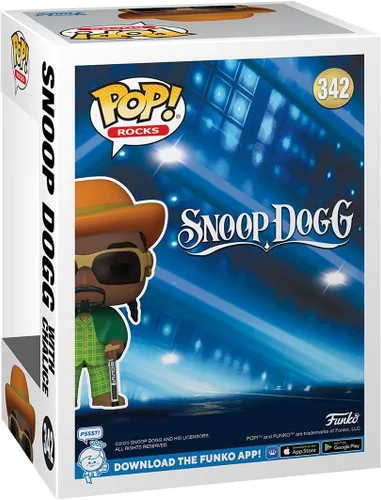 Vista 3 de Funko Pop! Rocks: Snoop Dogg con cáliz, multicolor, figura de vinilo, aproximadamente 4.3 pulgadas de alto