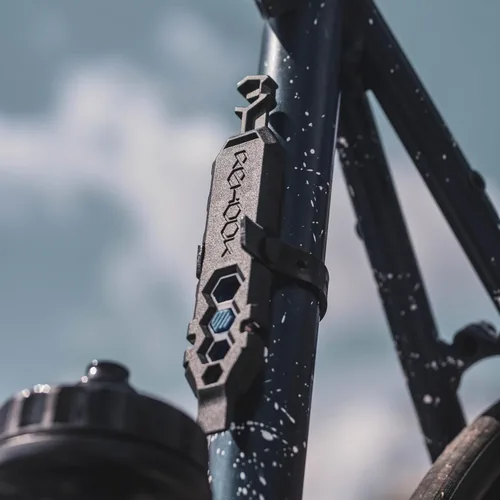 Vista 8 de Rehook PLUS - Multiherramienta ligera para ciclistas. Incluye palancas de neumáticos, llaves de radios, herramienta de cadena, llave, hexagonal