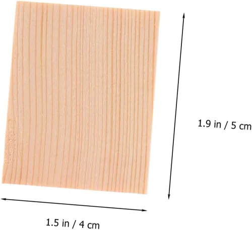 Vista 6 de TEHAUX Delicadas tablas de madera de pino para fotografía, 40 piezas, kit de telón de fondo de fotos de 1.6 x 2.0 in, ligero, ideal para fondos